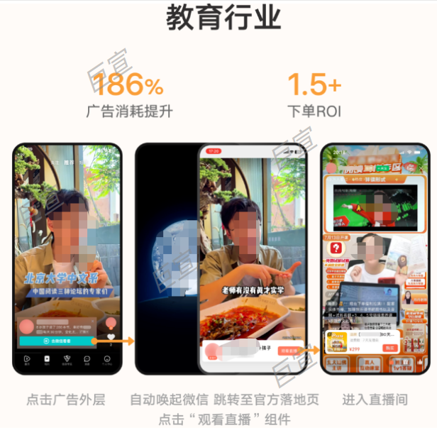 教育行业投放微信视频号广告案例